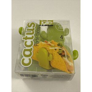 Joie Cactus Shaped Easy Filling Taco Shell Tortilla Holder Stands 4 pack NEW B4